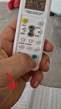 Telecomanda Universală pentru Aer Condiționat – Mod de Functionare || Instructiuni de Folosire !