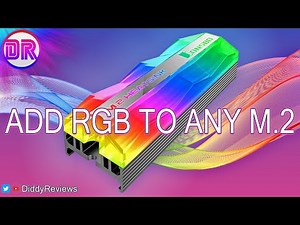 Make any M.2 RGB - Jonsbo RGB M.2 Heatsink