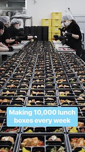 95K views · 438 reactions | These three chefs make 10,000 meals by hand every week. #lunch #bigbatches #insiderfood | Insider Food | Facebook
