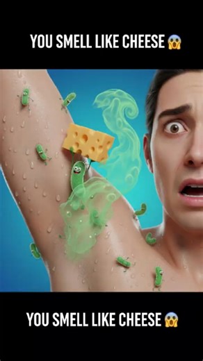 Why Your Sweat Smells Like Cheese