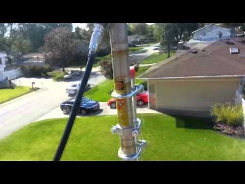 Installation of a GMRS Hustler G6-450-3 antenna