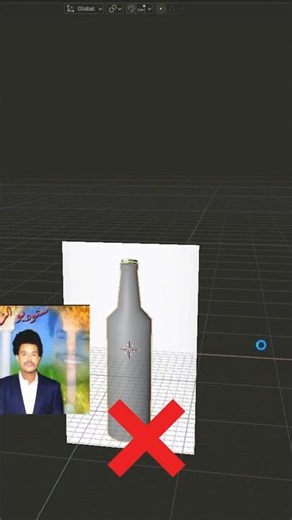 One Weird Trick for Perfect Bottle Shapes #blender #3dart