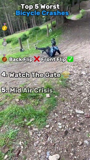 Top 5 Worst Bicycle Crashes #viral #viralvideo #funny