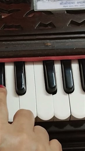 Kirtan - 205/How to find notes on Harmonium (2) #howtoplayharmonium #music Youtubeshort