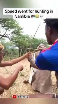 speed went for hunting namibia 🇳🇦💀 #ishowspeed