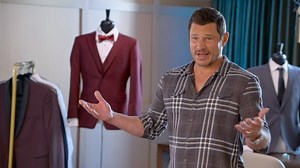 Nick Lachey on Instagram: "Suiting up for the big day!! Two new episodes of #LoveIsBlind are now streaming on @netflix, and the answers you’ve been waiting for are just around the corner…."