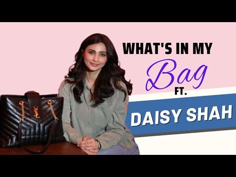 What's In My Bag: Daisy Shah reveals essentials and beauty items that she carries without fail