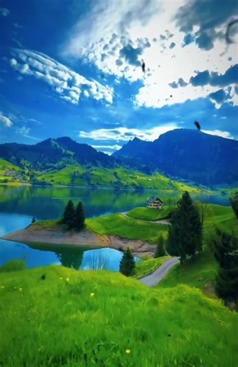 Watercolor Stormy Skies#nature#travel#shorts