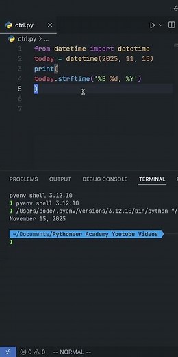 F-Strings Make Datetime Easy in Python (Beginner Friendly Tutorial)
