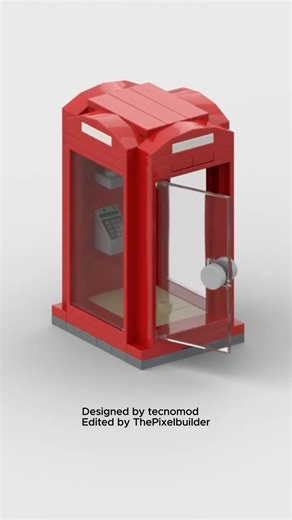 LEGO London Phone Box | Stop Motion Build