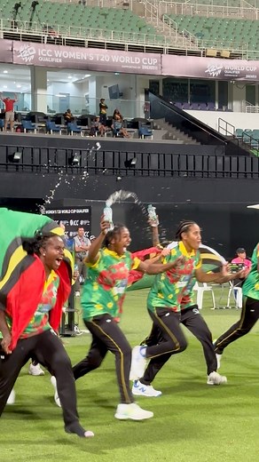 History in the making! Vanuatu have gone and defeated full member Zimbabwe 🇿🇼 in their first match of the ICC Women’s T20 World Cup Qualifier 🇻🇺🏏🤯 | Vanuatu Cricket