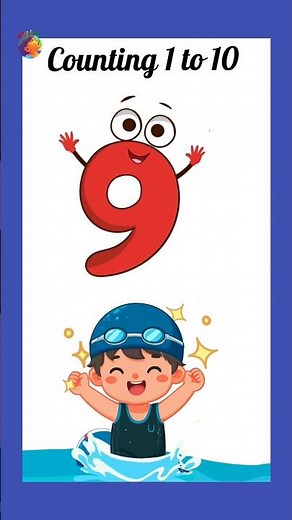 counting the numbers from 1 to 10 #staylittlechannel #learning #toddlersongs