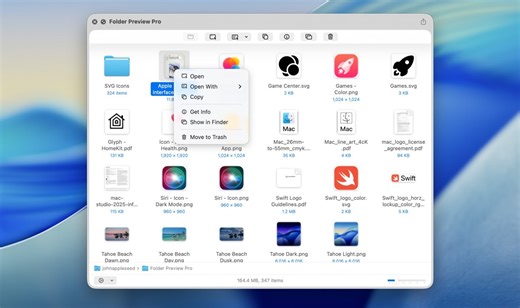 Against folder chaos: Tool adds preview to macOS Finder