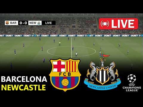 Barcelona vs Newcastle United | Champions League 2026 | PES 21 Simulation Gameplay