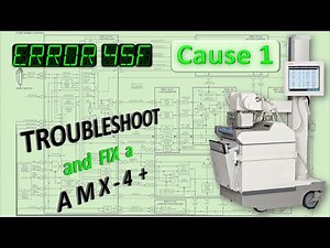 X-RAY AMX4 PLUS ERROR 45F | amx4 como reparar el error 45f rayos x V...11