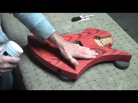 How To Apply A Water-Based Finish On An Elecrtic Guitar Body Part 4
