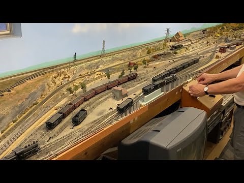 Operating HO Scale Coal Hump Yard