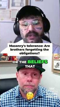 Masonry Tolerance: Bridging Religious Divides & Understanding #masonry #shorts