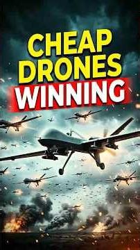 Why Cheap Drones Are Winning Modern Wars 😳 #drones #military #usa #shorts