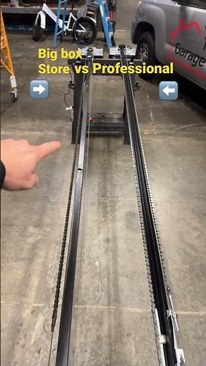 Garage Door motors. Professional vs Big box store