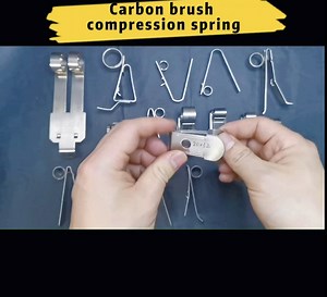 18 * 37mm Stainless steel constant pressure spring for generator brush and DC motor brush holder(Pack of 10Pcs)