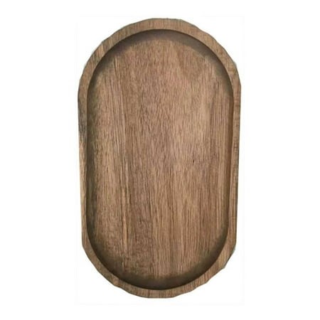 Lubelski Feeding Plate Oval Shaped Stackable Wood Dessert Sushi Serving Platter Kitchen Supplies - Walmart.ca