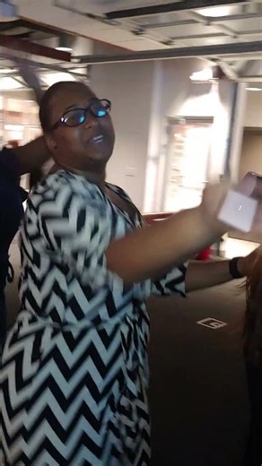 HOLIDAY OFFICE PARTY dance in a Conga Line!