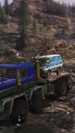 KHAN Lo4F Rescue!! #snowrunner #ps5 #shorts