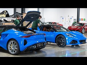 Lotus Emira Production at Chapman Factory in Hethel