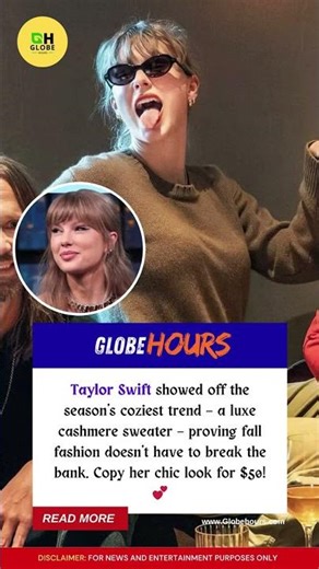 Taylor Swift Rocks Luxe Cashmere Trend You Can Copy for $50 ✨🧣