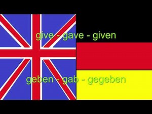 25 Englische verben konjugieren Teil 1