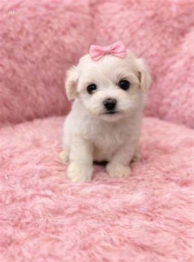Just too cute!!!! Purebred Maltese