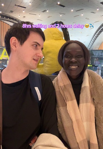 15 hours travel and 8 hours waiting plus a 2hours delay wow !! Crazy 🥹#teddyabuk #couplestiktok #tiktokglobal #traveltiktok #travel #airport