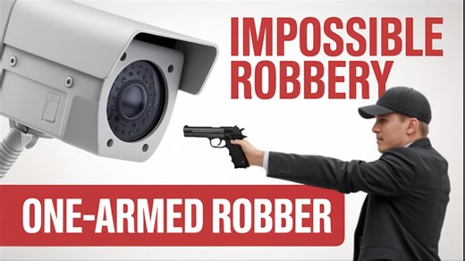 ONE Armed Robber CAUGHT on Camera!
