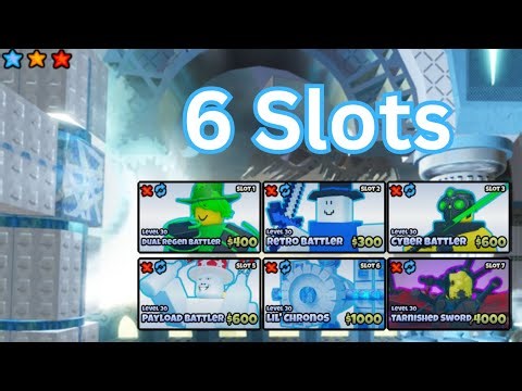 6-Slot 3 Star Cross (The Battle Bricks)