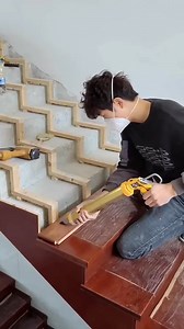 Plank stair step installation | Random Fact