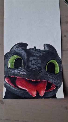 trying to draw toothless🖤 #drawingideas #fyp #art #drawingtoothless #toothless #drawings #