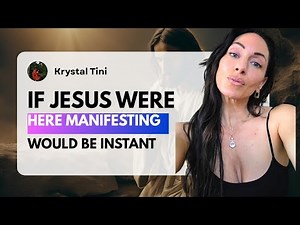 If Jesus were here now, Earth would know peace | Manifesting Mondays with Krystal Tini