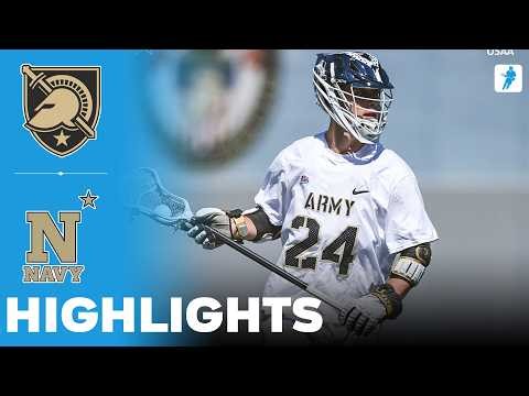 Army vs Navy | NCAA College Lacrosse | Highlights - April 11, 2026