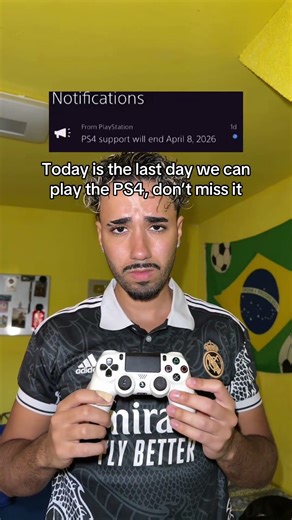 The ps4 will start to shut down starting from April 8