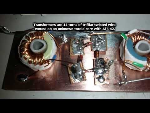 Homemade Diode Double Balanced Mixer the synth ring modulator's real father, but for RF