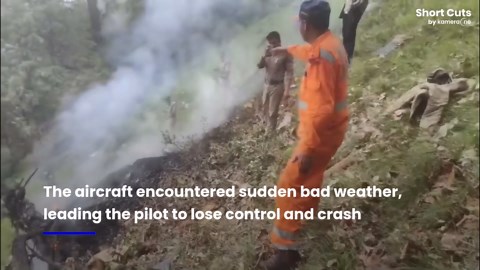 Helicopter crash in India leaves seven dead, including baby