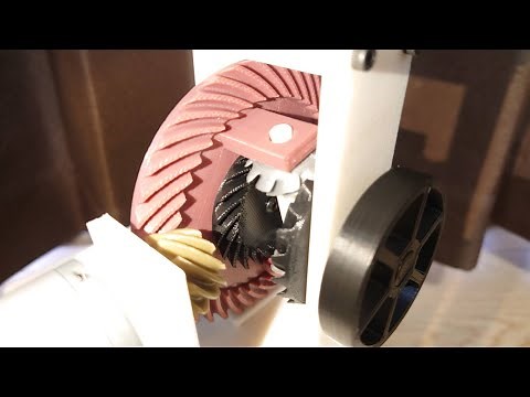 ディファレンシャルギアの仕組み (Mechanism of a Differential Gear)