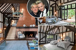 Inside Ellen DeGeneres $3m LA mansion where she's self-isolating with wife Portia DiRossi