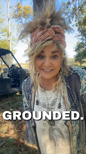 70K views · 1.7K reactions | Full moon tonight and what better time to hug a tree!! Even my doggie is watching. Call Me crazy if you wanna but it is so healing!! #grounding #groundingenergy #boutiqueowner #doggie | Vintage Meets Boho at The Ole Mill Store | Facebook