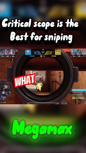CRITICAL SCOPE IS THE BEST FOR SNIPING