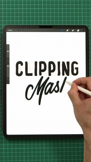 Understanding Clipping Masks in Procreate #Shorts