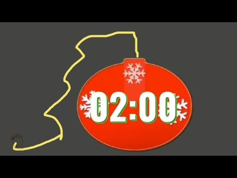 Christmas Egg 2 Minute Timer Bomb 🥚💣 | Christmas Calm Music