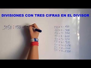 DIVISIONES CON TRES CIFRAS