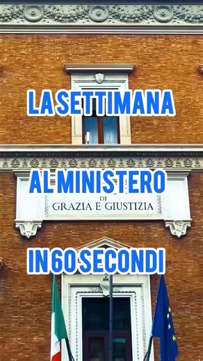 Ministero della Giustizia on Instagram: "La settimana al Ministero in 60 secondi! ⚖️ 🇬🇧 Il ministro Nordio in Regno Unito, bilaterale con il vicepremier e segretario di Stato alla giustizia David Lammy e firma dell’accordo sul trasferimento delle persone detenute condannate. Il Guardasigilli incontra il presidente della Corte Suprema Robert John Reed 🌹 Il messaggio di Nordio per la Giornata della memoria: “solidarietà e vicinanza al popolo ebraico, inumana ogni forma di dittatura” ✅ Incontro 